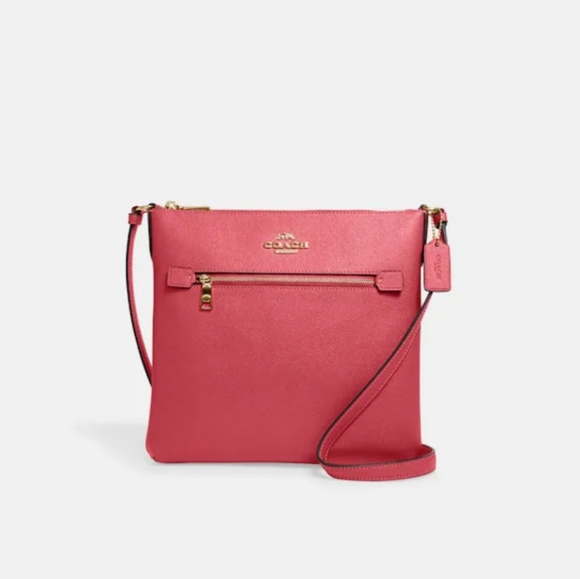 Coach Handbags - NWT Coach Rowan Strawberry Colored Crossbody